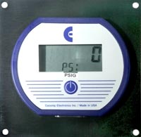 digital pressure gauge panel mount option
